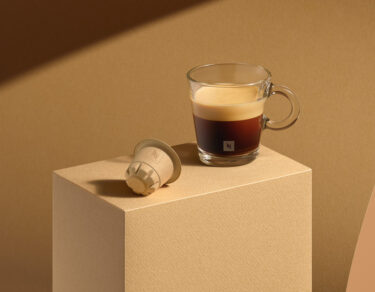 koffiecapsule op basis van papier